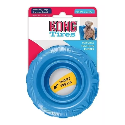 Kong Puppy Tires Recheável - Brinquedo Para Filhotes