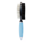 Escova 2 em 1 Grande GermanHart Beauty Saloon Cabo Azul ou Rosa em Gel Para Cães