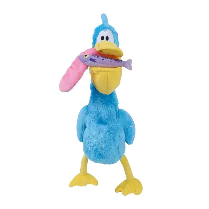 Qmonster Brinquedo para cachorro - Pelicana Dada Azul