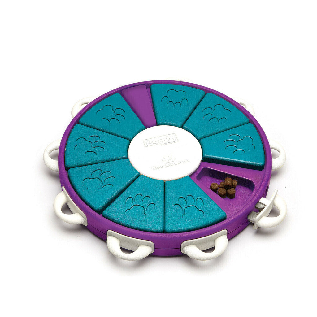Nina Ottosson By Outward Hound Dog Twister puzzle interativo para cachorro