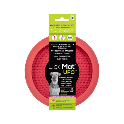 LickiMat UFO Comedouro e Tapete de Lamber Para Cães Com Ventosa