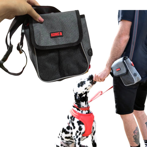 Kong Travel Hiking Bag, Petisqueira e Bolsa para Adestramento de Cães