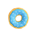 ZippyPaws Donutz Blueberry Squeaky Plush - Brinquedo para cachorro
