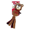 KONG Holiday Wubba Corduroy Bear