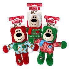 KONG Holiday Wild Knots Bear – Pequeno/Médio