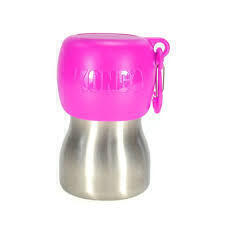 Kong H2O Garrafa Térmica Para Cães Aço Inoxidável 280ml