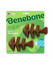 Benebone FishBone Tiny 2 Pack - Mordedor para cachorro