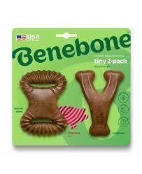 Benebone Tiny 2 Pack Bacon - Mordedor para cachorro