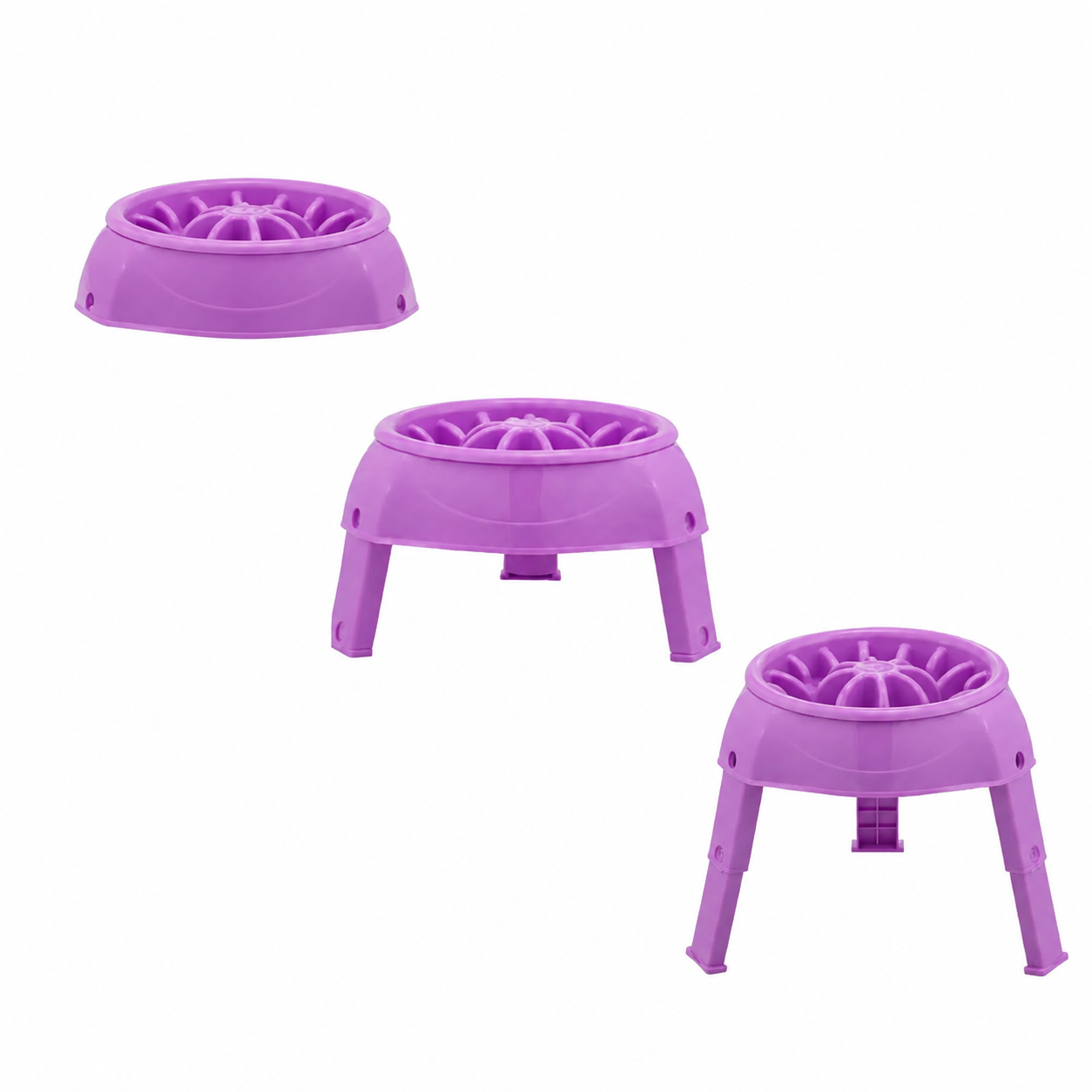 Outward Hound Adjustable Slow Feeder - Comedouro Lento 3 em 1
