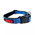 Coleira Kong Reflective Azul para Cachorros de Médio e Grande Porte