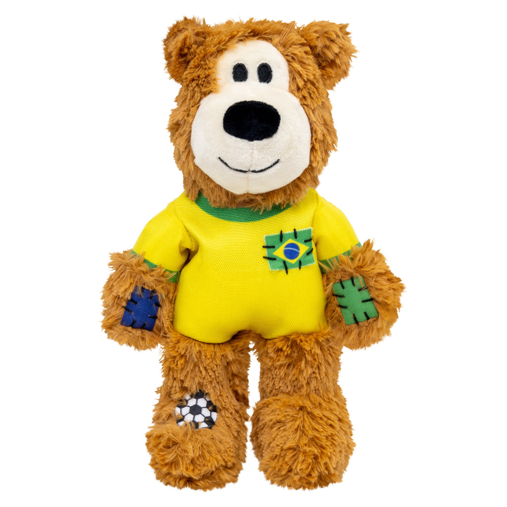 KONG Wild Knots Sport Bear - Colecionável da Copa BRASIL - M