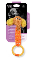 Funforpets Plush TPR Body Sound - Brinquedo de Pelúcia Multissensorial para Cães