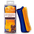 Escova Rasqueadeira Tangle Teezer Deshedding Roxa e Laranja
