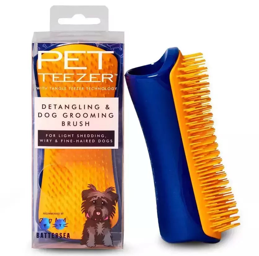 Escova Rasqueadeira Tangle Teezer Deshedding Roxa e Laranja