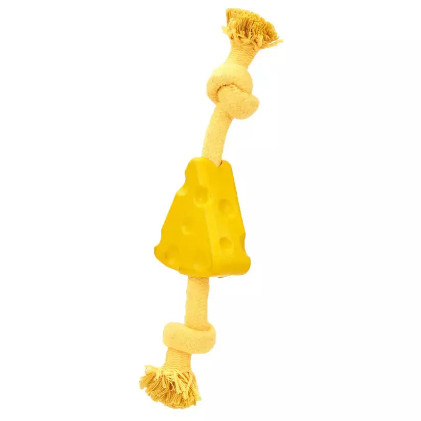 FOFOS Brinquedos para Cães - Espetinho Corda - Quejo