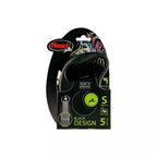 Guia Retrátil Flexi Black Design Fita - 5 metros p/cães -