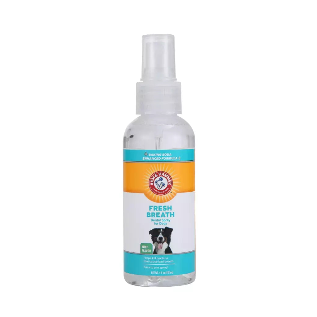 Dental Spray Arm & Hammer Fresh Breath Mint Flavor 118ml - Hálito Fresco Para Cães