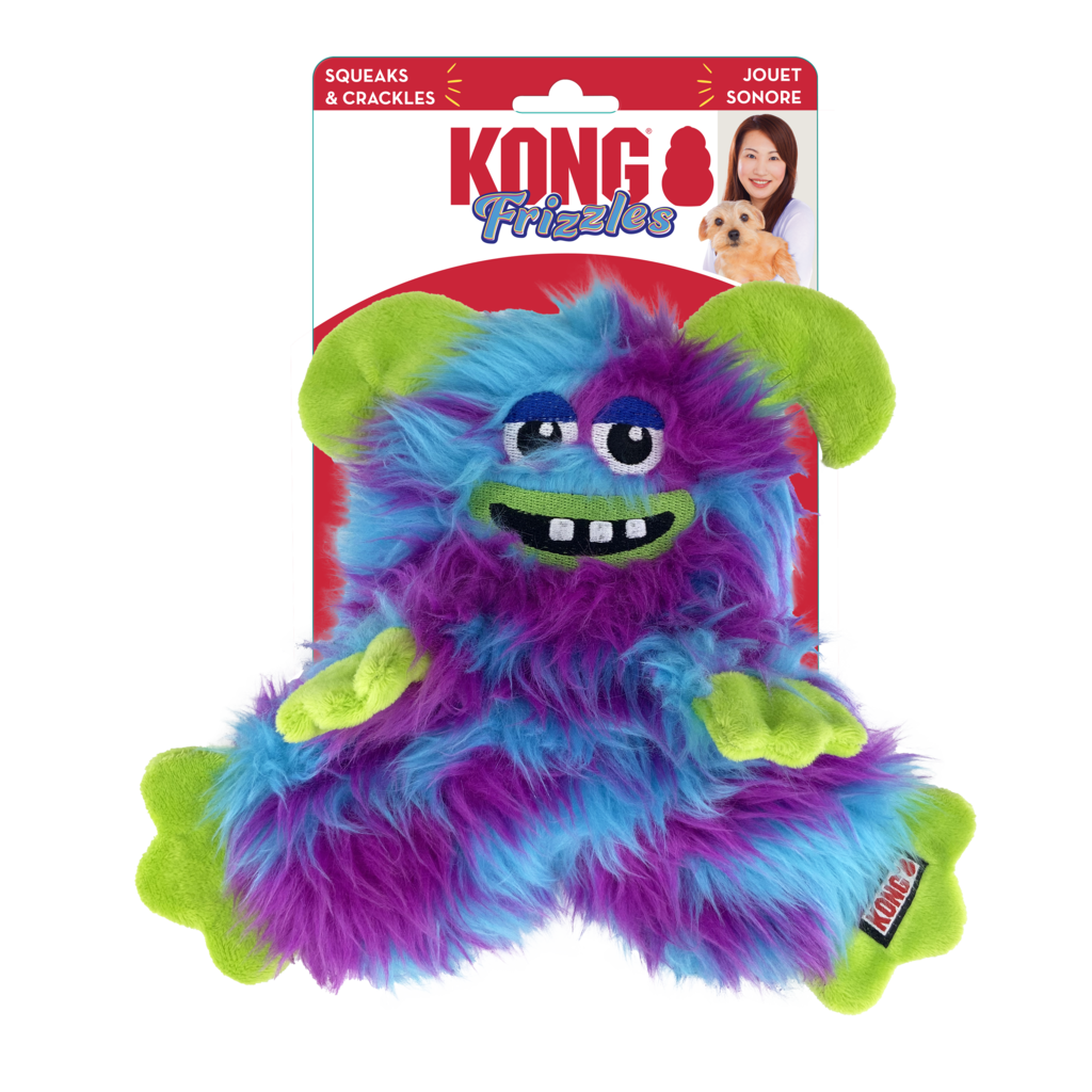 Kong Frizzles Razzle Médio - Brinquedo para cachorro