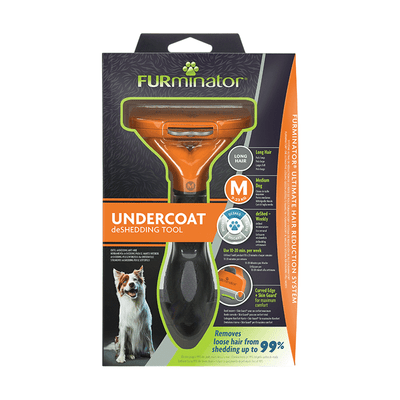 Furminator Para Cachorro Médio Porte de Pelo Longo