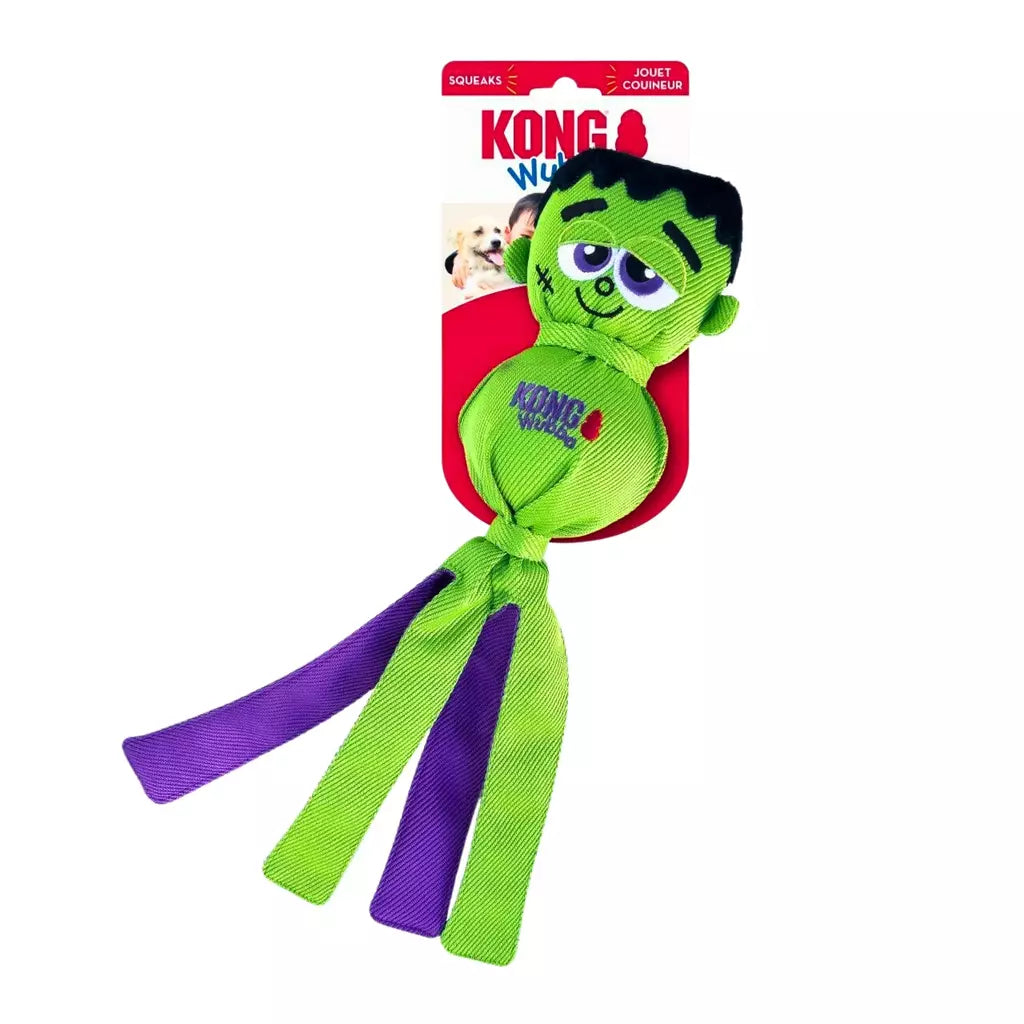 Kong Halloween Wubba Frankenstein - Brinquedo Grande Para cachorro