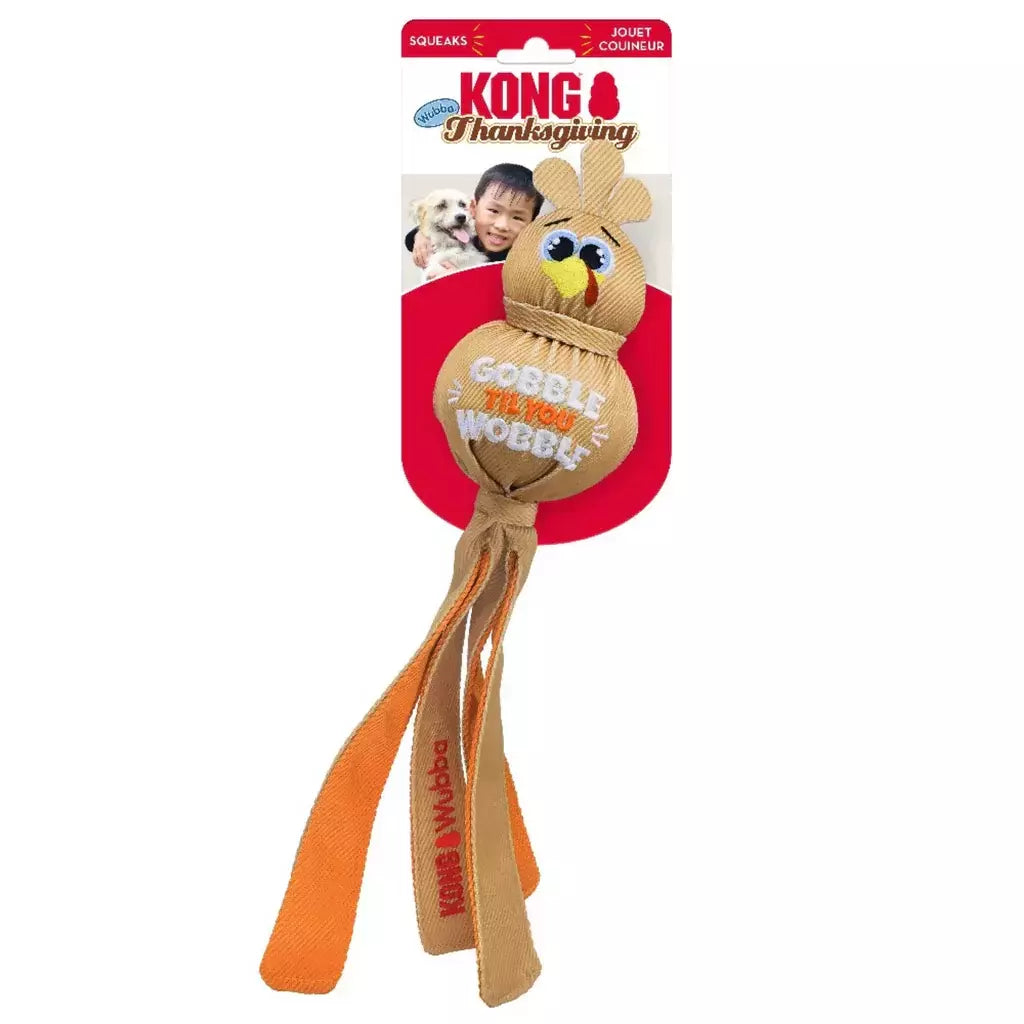 Kong Halloween Wubba Peru Festivo - Brinquedo grande para cães