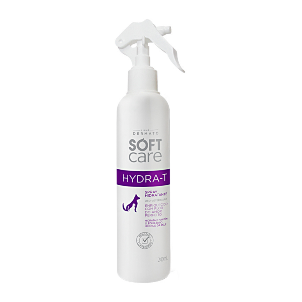 Hidratante Soft Care Hydra-T para Cães e Gatos 240ml