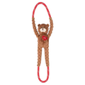 RopeTugz Urso Zippy Paws - Pelúcia Cabo de Guerra para cachorro