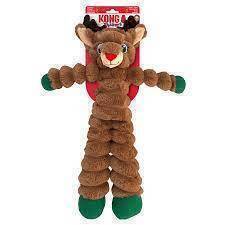 KONG Holiday Shakers Crumples Reindeer – X-Large