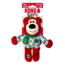 KONG Holiday Wild Knots Bear – Pequeno/Médio