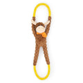 RopeTugz Alce Zippy Paws - Pelúcia Cabo de Guerra para cachorro