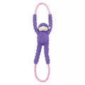 RopeTugz Macaco Zippy Paws - Pelúcia Cabo de Guerra para cachorro