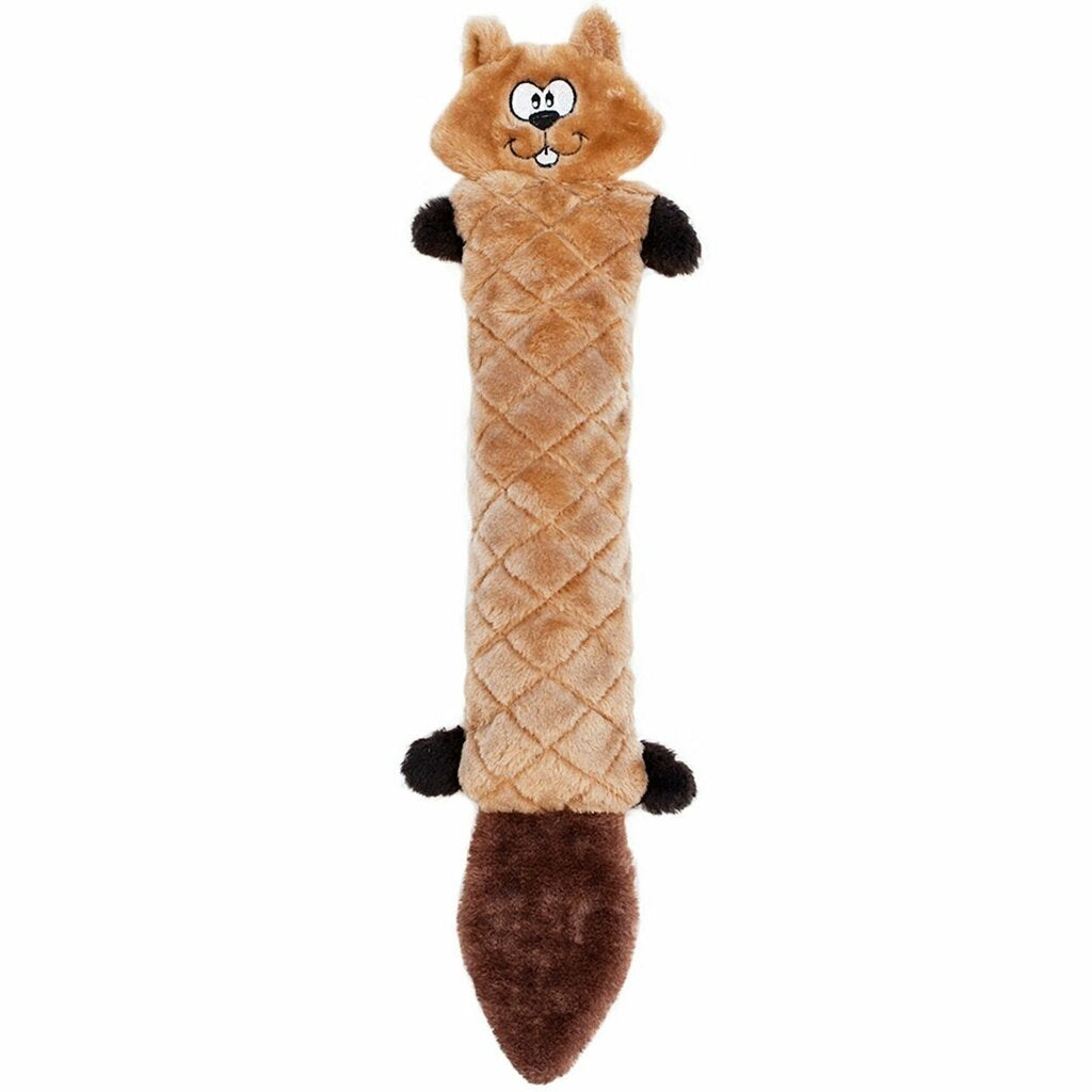 Jigglerz Esquilo Chipmunk Zippy Paws - Brinquedo de Pelúcia Para cachorro