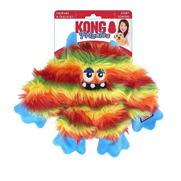 Kong Frizzle Zazzle Médio - Brinquedo para cachorro