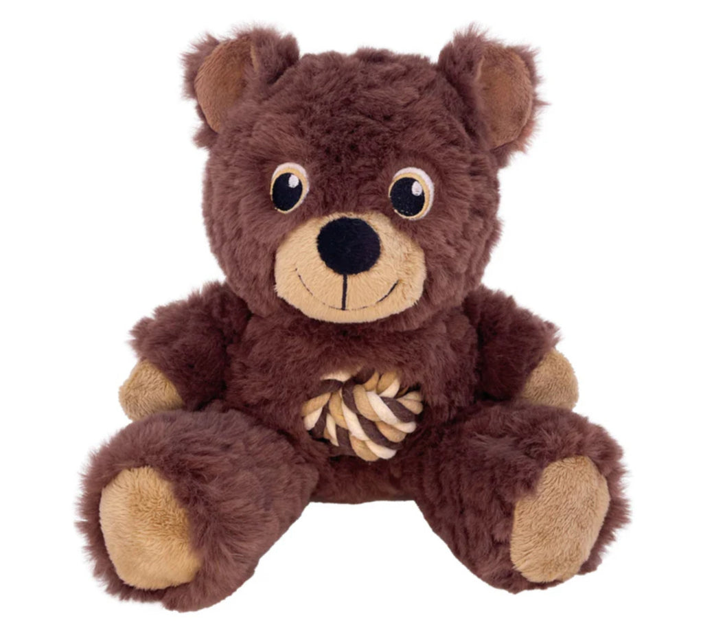 Kong Knots Teddy Urso de Pelúcia Para cachorro Tamanho Médio