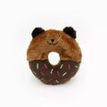 Donutz Buddies Ursinho Squeaky Plush Dog - Brinquedo para cachorro