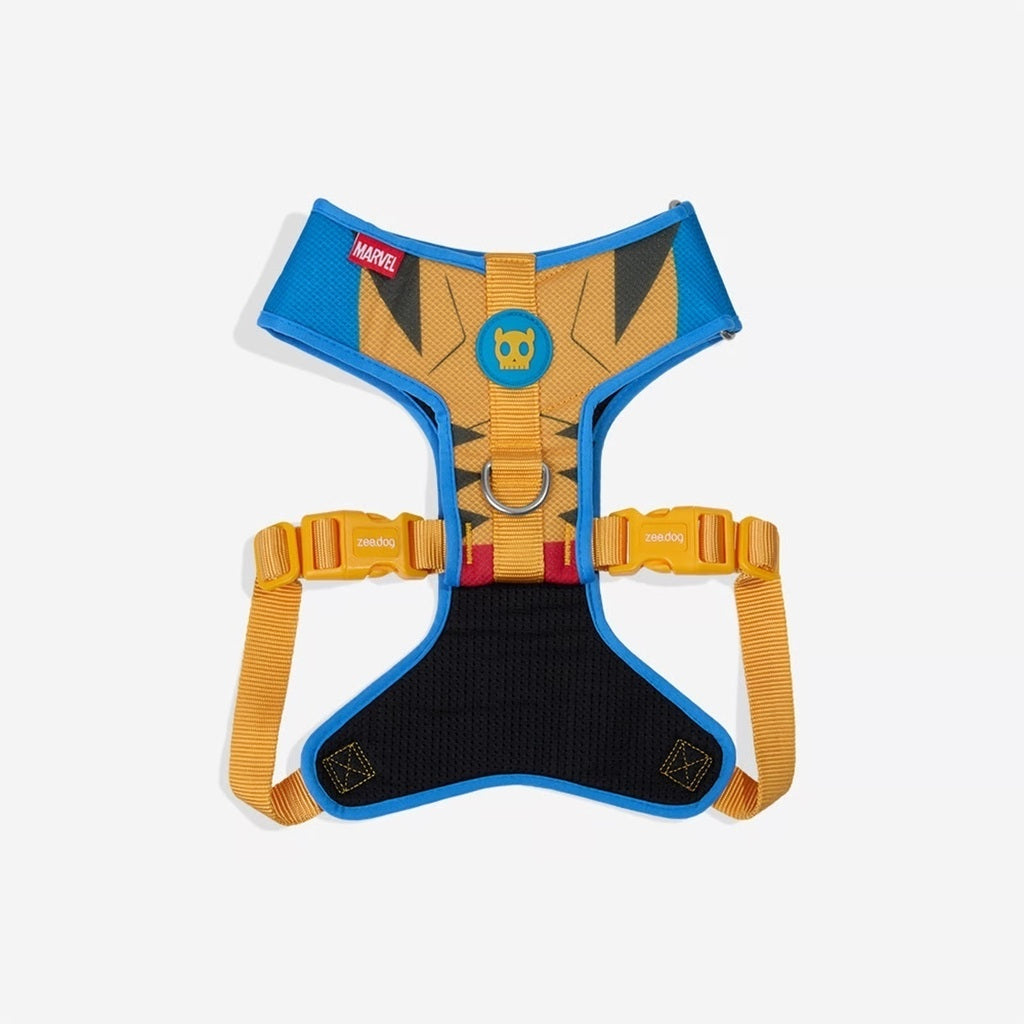 Zee Dog Peitoral Air Mesh ajustável Marvel Wolverine para cães