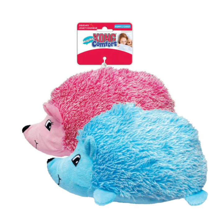 Kong Comfort Hedgehug Puppy XS Pelúcia para Cachorro