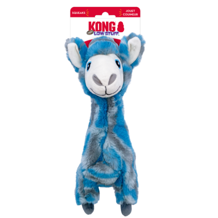 Kong Low Stuff Stripes Llhama MD Pelúcia para Cachorro