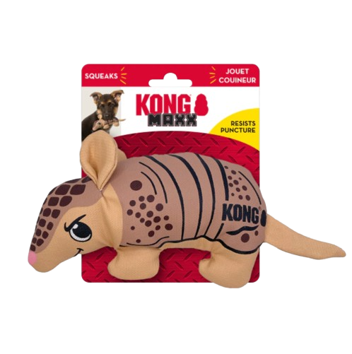 Kong Maxx Tatu/Armadillo Pequeno - Brinquedo para cachorro