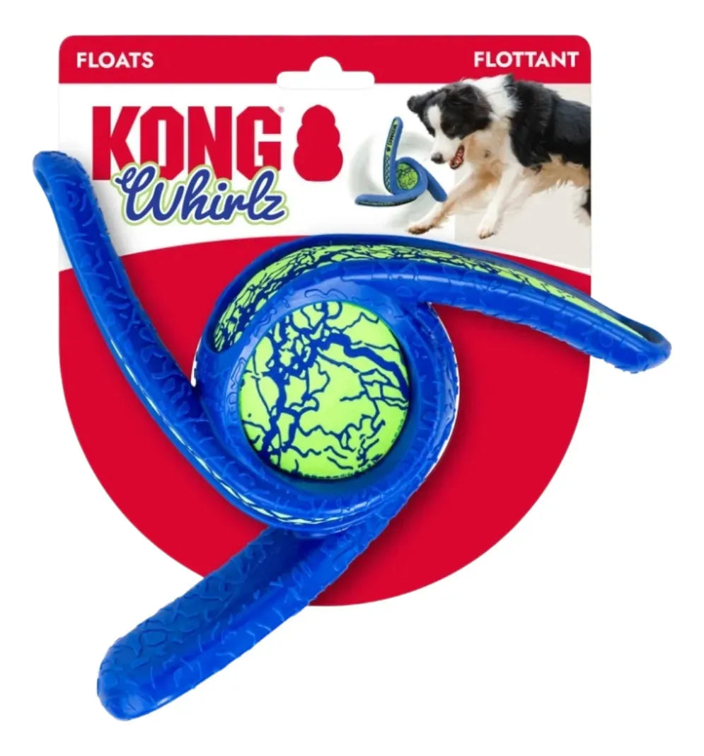KONG Whirlz Throw – Brinquedo de Arremesso para Cães