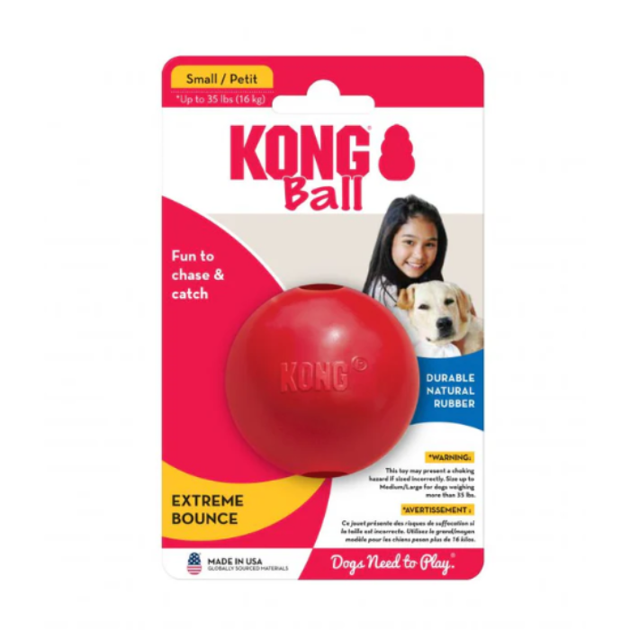 Kong Ball With Hole - Bolinha Recheável para cachorro