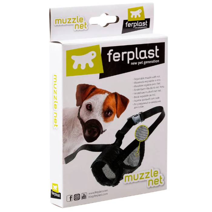 Focinheira Ferplast Muzzle Net Para Cachorros