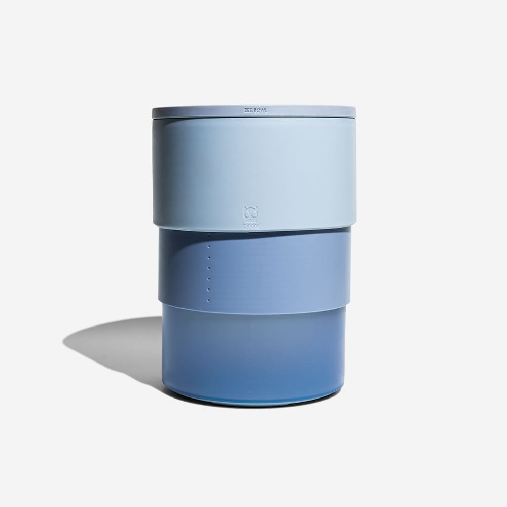 Comedouro para Cachorros Zee.Bowl Soft Blue