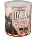 Ração Úmida Livelong Para Gatos Javali Com Batata Doce 300g