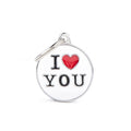 Medalha My Family Charms I Love You