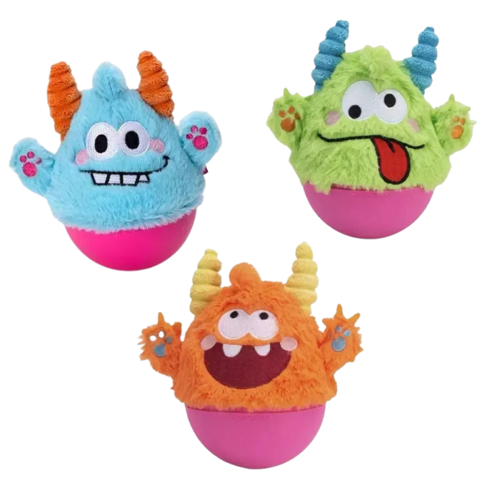 PETTA Q Monster João Bobo de Pelúcia Para Cães