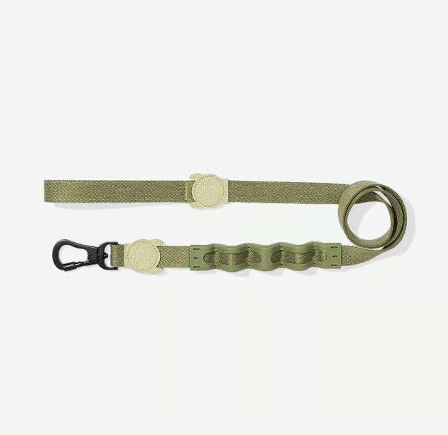 Guia Com Amortecedor Ruff Leash Moss Naturals Zee Dog