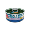 Ração Úmida N&D Natural Gatos Adultos Atum e Camarão 70g