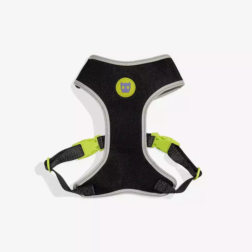 Peitoral Air Mesh Ajustável Nox Reflective Para Cachorros Zee Dog