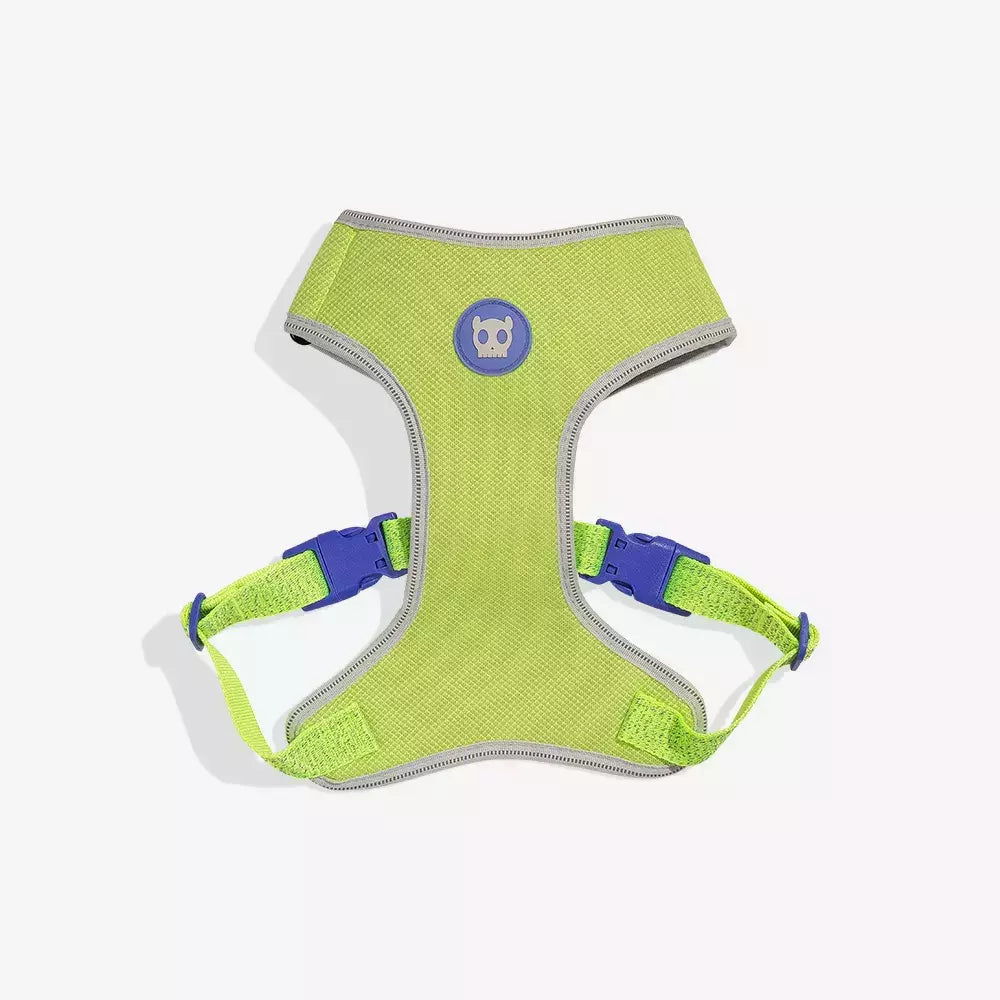 Peitoral Air Mesh Ajustável Nox Lumen Para Cachorros Zee Dog
